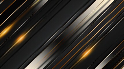 Black background with glowing gold line