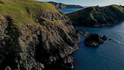 Fototapeta premium Port Jackson, New Zealand with beach vibes