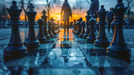 Business leaders and chess players alike strategize for success. They plan, anticipate moves, and adjust strategies to stay ahead, mastering the art of foresight and adaptability.