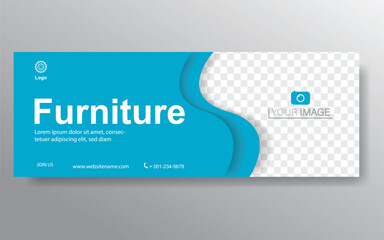 Vector abstract design web banner template. Web Design Elements - Header Design. Abstract geometric web banner template on grey background. Modern.