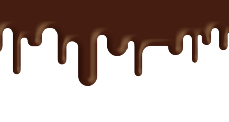melted chocolate dripping