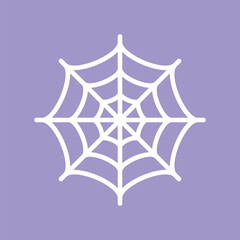 シンプルなハロウィンのカラーアイコン