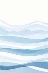  beautiful blue white paper craft layers minimal abstract background with copy space