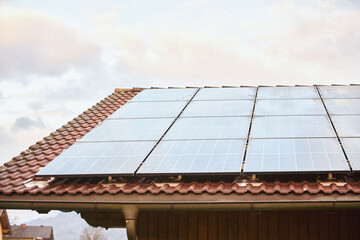 Solar Panels Harness Clean Energy in the Alps