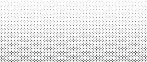 Blended  black ninja star on white for pattern and background,  Abstract geometric texture collection design. 