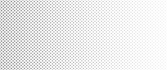 Blended  black ninja star on white for pattern and background,  Abstract geometric texture collection design. 