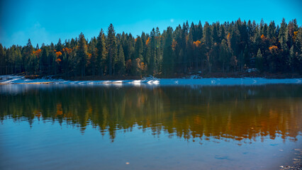 Forebay Lake in the Northern California