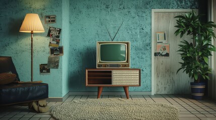 a retro-inspired noise texture background reminiscent of classic television static with a modern twist