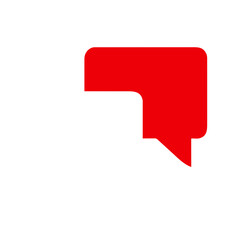 Message Icon: Chat Bubble Communication Symbol with Dialogue Graphic for Conversational Interface, Talk Balloon Sign and Speech Bubbles Design Emblem