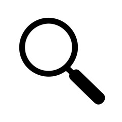 Search Icon: Discover, Investigate, Seek, Explore, Scrutinize, Magnify, Hunt, Examine - Optical Tool for Exploring Options and Seeking Clues