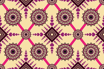 seamless pattern with flowers