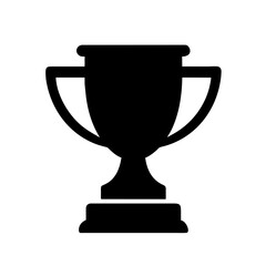 Trophy Icon - Symbol of Achievement and Success, Champion Recognition Emblem for Victory, Prize Illustration in Competition and Excellence Celebration