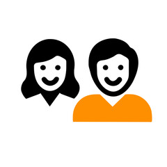 Friend Icon: Symbol of Friendship, Companion Illustration, Trusted Ally Vector - Graphic for Comrade, Bosom Buddy, and Loyal Friend Emblem