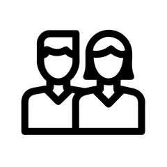 Friend Icon: Symbol of Friendship, Companion Illustration, Trusted Ally Vector - Graphic for Comrade, Bosom Buddy, and Loyal Friend Emblem