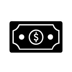 Cash Note Icon: money, rich, wealth, saving, note, fund, currency, finance, budget, cash, bill, banknote, payment, dollar, paying, buck, penny, pay, economic, accounting, investment, banking, bank