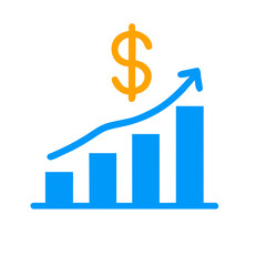 Profit Icon - Growth, Revenue, Success, Finance, Business, Investment Vector