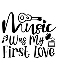 Music Quotes SVG Bundle, Music Lover SVG, Music Instrument SVG for cricut & cameo silhouette, song quote svg, vinyls svg, musician, singer