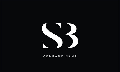 SB, BS, S, B Abstract Letters Logo Monogram