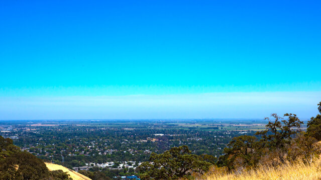 Scenic view of Vacaville in Solano County, California