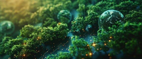 Abstract Representation Of Digital Ecosystems , Abstract Pictures HD