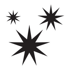 Sparkle Star Icon.
