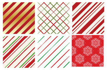 seamless digital paper, christmas digital pattern, candys seamless pattern, red and gift boxes