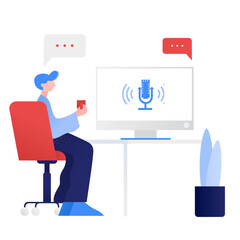 Desktop voice assistant