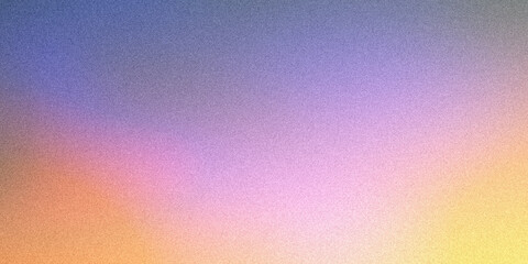 Fototapeta premium Dynamic abstract dark yellow orange purple beige pink gray neon background. Featuring a multicolor blurred ultra-wide grainy gradient blur. For design banners, wallpapers, templates, posters, desktops