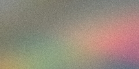 Abstract dark yellow pink green gray red greenish olive gradient background. Multicolor blurred ultra-wide grainy gradient blur. Ideal for design, banners, wallpapers, templates, posters, desktop