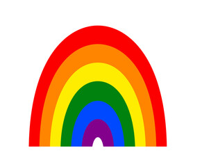 Obraz premium Regenbogen. Vektor