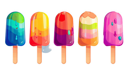 ice cream isolated on on a transparent and white background, chocolate ice cream, colorful ice cream, cone ice cream
