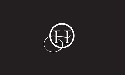 H, HH , H , Abstract Letters Logo Monogram