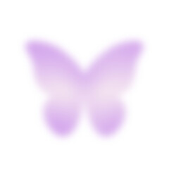 butterfly Gradient blur.