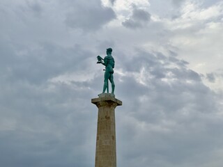 Victor (Pobednik) Monument in Serbia, Belgrade