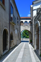 A street in Taurasi, a town in Campania, Italy.
