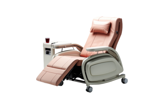 Dialysis Chairs isolated on transparent background. - Powered by Adobe