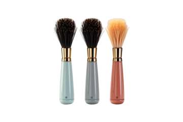 Dish Washing Brushes isolated on transparent background.