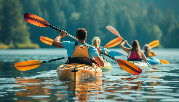 Kayaking Group Images – Browse 9,507 Stock Photos, Vectors, and