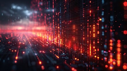 Obraz premium stock market economic graph with diagrams business and financial concepts and reports abstract blue technology communication with