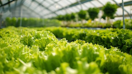 Embracing Sustainable Innovation: A Captivating View of a Contemporary Greenhouse, Where Nature Meets Technology in Perfect Harmony, Inspiring Growth and Eco-conscious Living