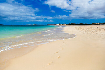 beach with sky, Praia Carlota, Boa Vista, Cape Verde