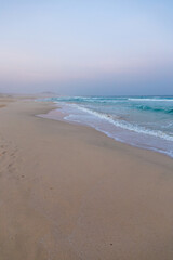 sand beach and sea, Praia de Chaves, Boa Vista, Cape Verde