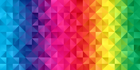 Obraz premium Rainbow coloured poly background
