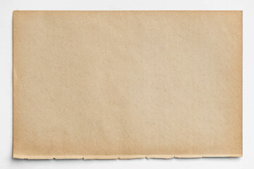 Blank brown paper design vector