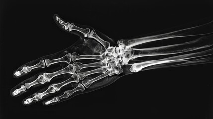 X-Ray of a Hand and Wrist