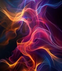 Abstract Expression: Vibrant Hues and Compositions