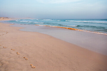 beach in the morning, Praia de Chaves, Boa Vista, Cape Verde