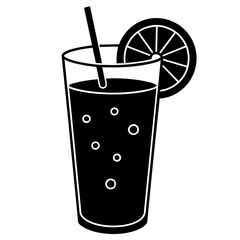 drink vector silhouette illustration