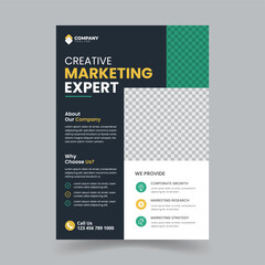 Business Flyer or Poster Template Design