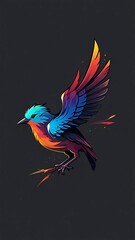 Obraz premium bird on a branch